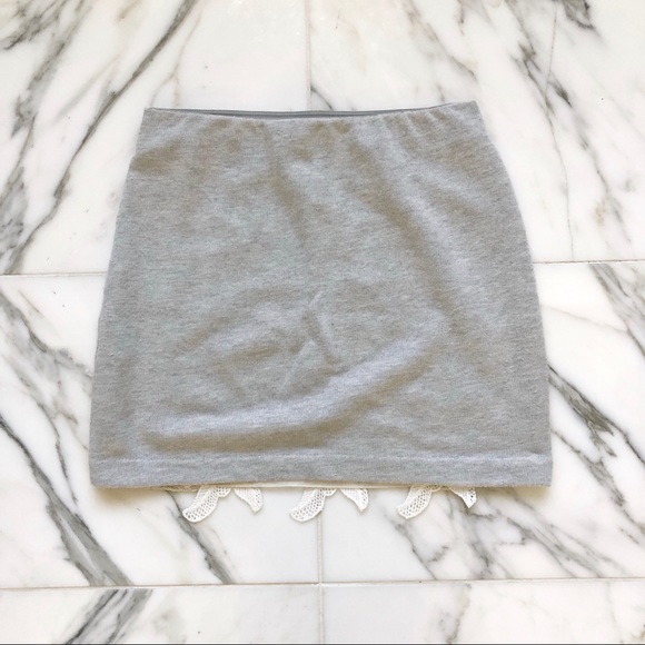 ZARA Skirt with Lace - Picture 5 of 5